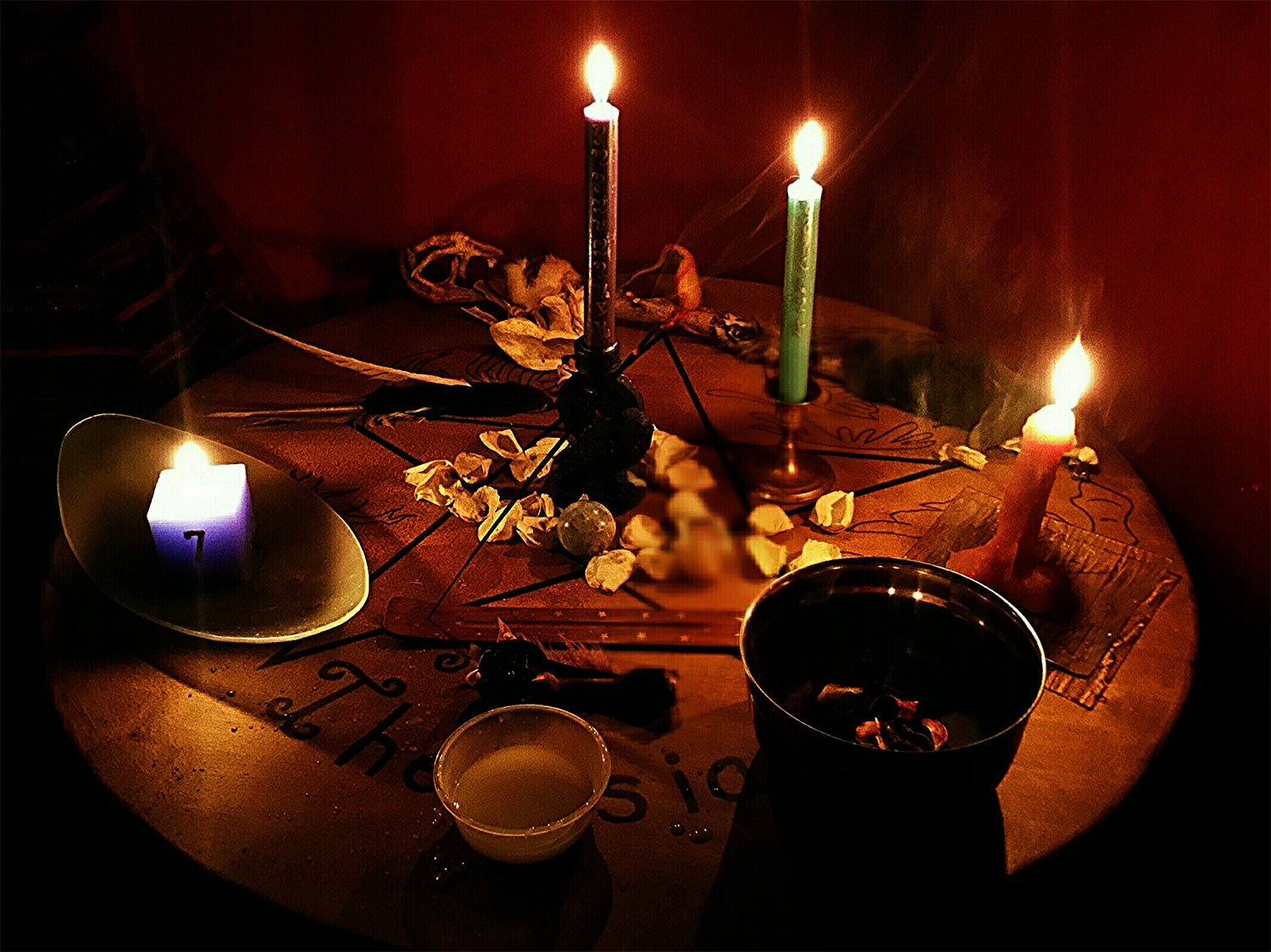 Свечи для ритуалов